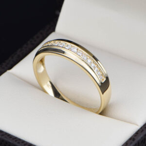 Alianza de boda oro 14k ao-017