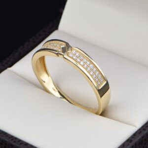 Alianza de boda oro 14k ao-019