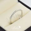 Alianza de boda en oro 14k con diamantes adiam-026
