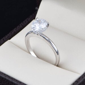 Anillo de compromiso en plata 925 ABPS-023