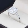 Anillo de compromiso en plata 925 ABPS-053