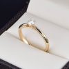 Anillo de compromiso oro 14k con diamantes sdiam-006