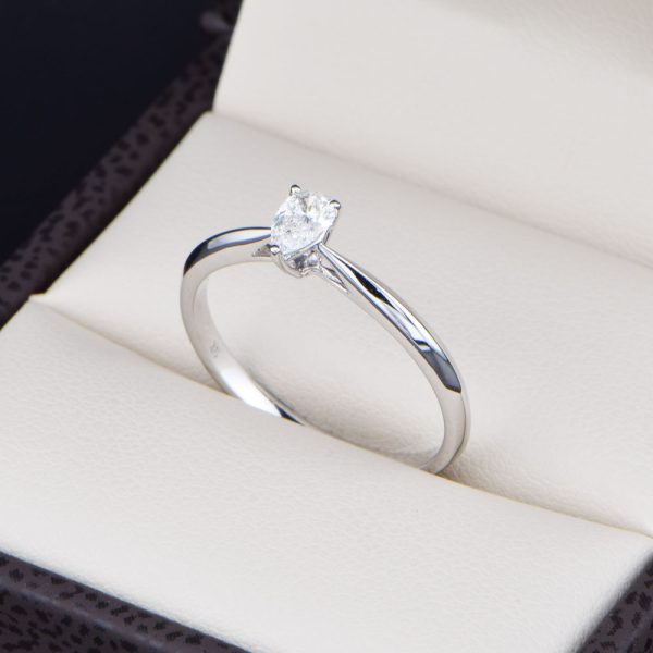 Anillo de compromiso oro 14k con diamantes sdiam-009