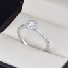 Anillo de compromiso oro 14k con diamantes sdiam-016