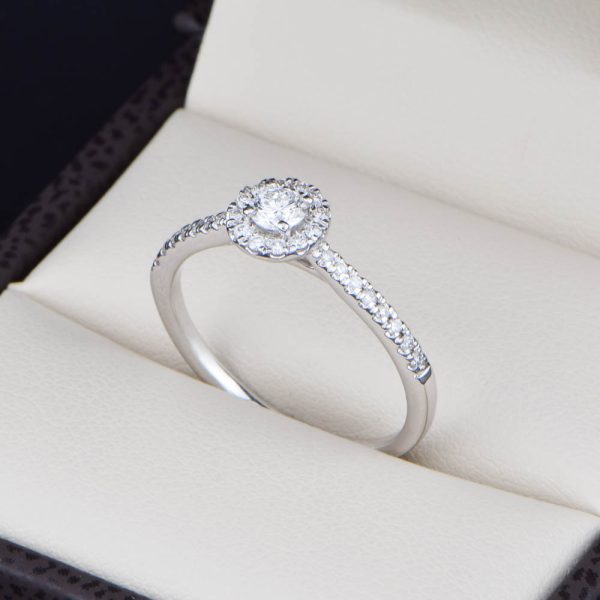 Anillo de compromiso oro 14k con diamantes sdiam-016
