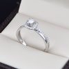 Anillo de compromiso oro 14k con diamantes sdiam-026