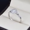 Anillo de compromiso oro 14k con diamantes sdiam-028