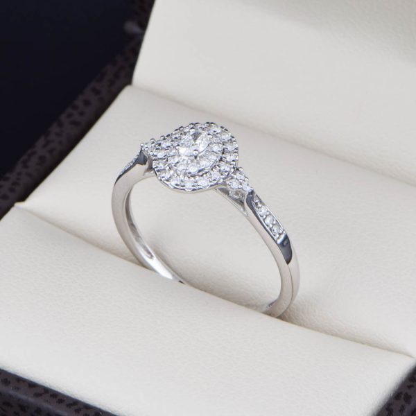 Anillo de compromiso oro 14k con diamantes sdiam-028