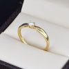 Anillo de compromiso oro 14k con diamantes sdiam-037