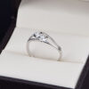 Anillo de compromiso en plata 925 ABPS-020