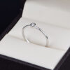 Anillo de compromiso en plata 925 ABPS-028