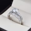 Duo de Boda Plata 925 Joyeria Alahas ABPD-003