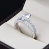 Duo de boda en plata 925 abpd-015