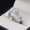 Duo de boda en plata 925 abpd-028