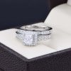 Duo de boda en plata 925 abpd-014