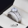 Duo de boda oro 14k Joyeria Alahas DO-032