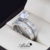Duo de boda oro 14k Joyeria Alahas DO-044