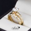 Duo de boda oro 14k Joyeria Alahas DO-054