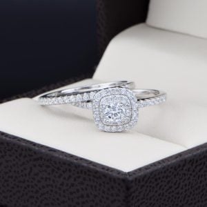 Duo de boda en plata 925 abpd-023