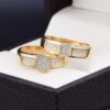 Duo de boda en oro 14k Joyeria Alahas DO-008