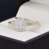 Duo de boda oro 14k Joyeria Alahas DO-013
