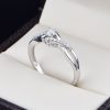 Anillo de compromiso oro 14k con diamantes sdiam-048