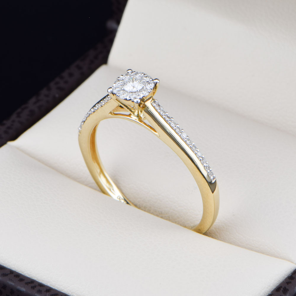 Anillo de compromiso oro 14k con diamantes sdiam-043