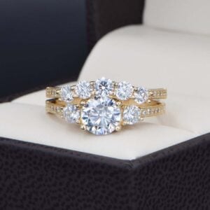 Duo de boda oro 14k DO-023