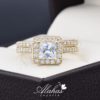 Duo de boda oro 14k DO-030