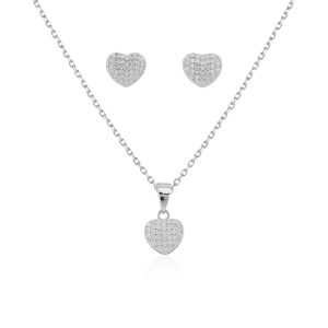 Set en plata 925 con zirconias SP-001