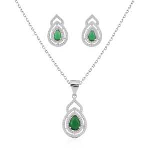 Set en plata 925 con zirconias SP-005