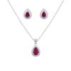 Set en plata 925 con zirconias SP-007