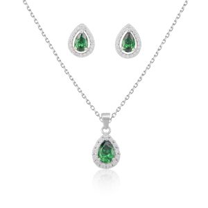 Set en plata 925 con zirconias SP-010