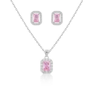 Set en plata 925 con zirconias SP-011