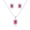 Set en plata 925 con zirconias SP-015