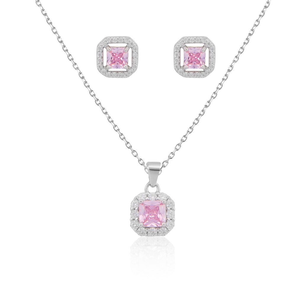 Set en plata 925 con zirconias SP-016