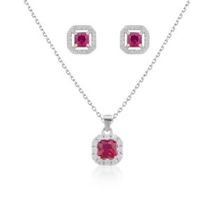 Set en plata 925 con zirconias SP-017