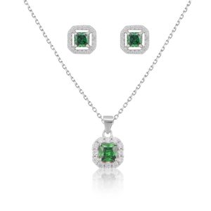 Set en plata 925 con zirconias SP-018