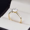 Anillo de compromiso oro 14k SOLOZ-006
