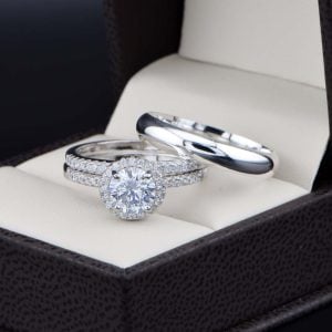 Trio de Boda Plata 925 abpt-021