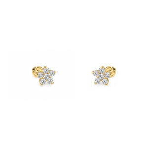 Dormilona en oro 14k con rosca para bebe DOR-028