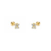 Dormilona en oro 14k con rosca para bebe DOR-033