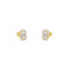 Dormilona en oro 14k con rosca para bebe DOR-036