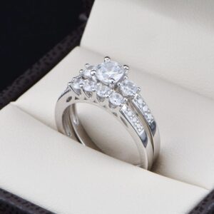 Duo de Boda Plata 925 abpd-033