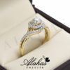 Anillo de compromiso oro 14k diamantes sdiam-084
