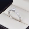 Anillo de compromiso Oro 14k diamantes sdiam-013
