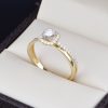 Anillo de compromiso Oro 14k con diamantes sdiam-025
