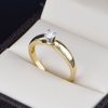 Anillo de compromiso Oro 14k diamantes sdiam-038