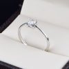 Anillo de compromiso Oro 14k diamantes sdiam-050