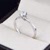 Anillo de compromiso oro 14k diamantes sdiam-008